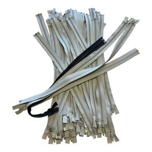 Lot of Separating Jacket Zippers 20”